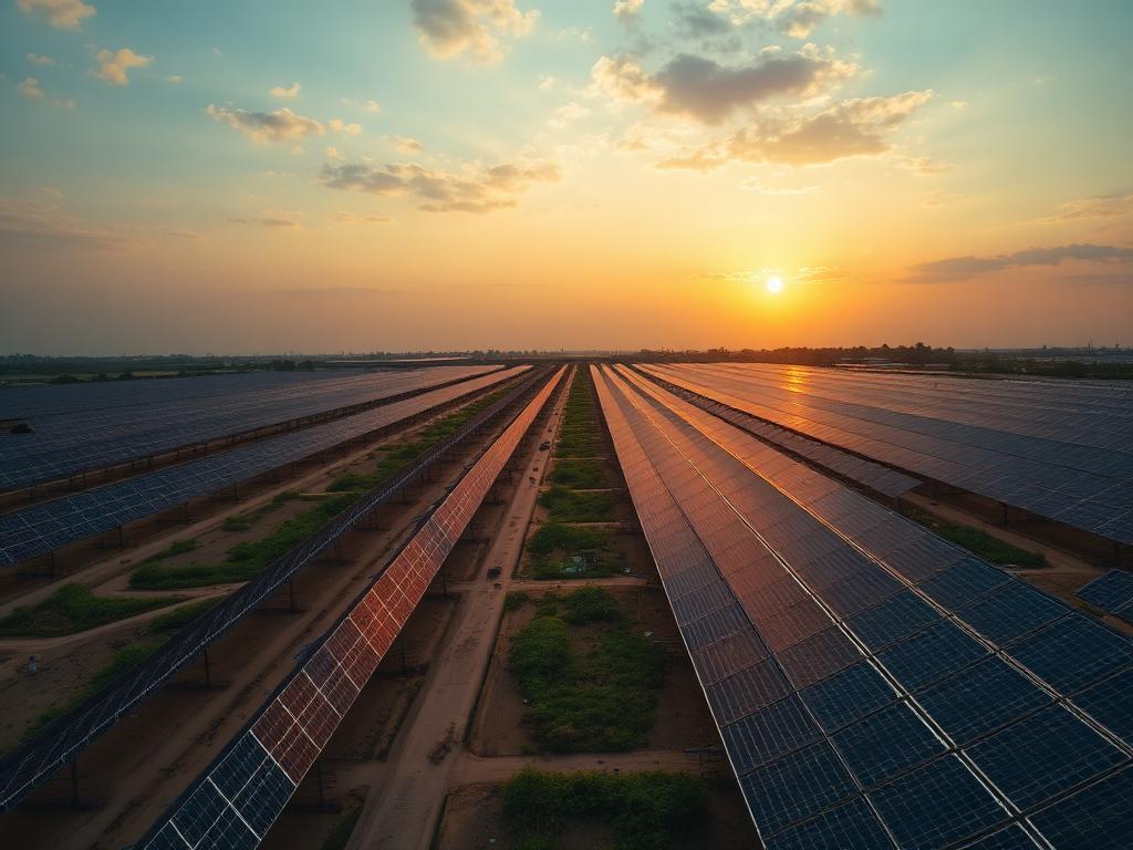 Utility-Scale Solar Farm